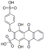 CAS#: 6486-92-6， 9,10-Dihydro-1,4-Dihydroxy-9,10-Dioxo-3-(4-Sulphophenoxy)Anthracene-2-Sulphonic Acid