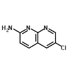 CAS#: 64874-37-9， 6-Chloro-1,8-naphthyridin-2-amine