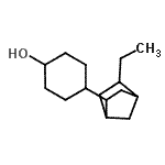 CAS#: 648894-36-4， 4-(5-Ethylbicyclo[2.2.1]hept-2-yl)cyclohexanol