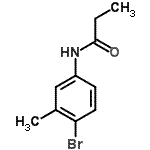 CAS#: 64890-68-2， N-(4-Bromo-3-methylphenyl)propanamide