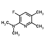 CAS#: 648924-39-4， 3-Fluoro-N,N,5,6-tetramethyl-2-pyridinamine
