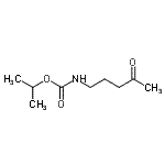 CAS#: 648928-81-8， Isopropyl (4-oxopentyl)carbamate
