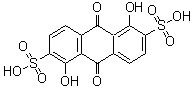 CAS 登录号:6492-85-9, 1,5-二羟基-9,10-二氧代-9,10-二氢-2,6-蒽二磺酸