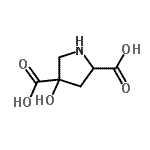 CAS#: 64927-39-5， 4-Hydroxy-2,4-pyrrolidinedicarboxylic acid