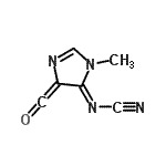 CAS#: 649553-19-5， [(4Z)-3-Methyl-5-(oxomethylene)-3,5-dihydro-4H-imidazol-4-ylidene]cyanamide
