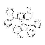 CAS#: 649559-67-1， 7,7'-Bis(diphenylphosphino)-4,4'-dimethyl-3,3',4,4'-tetrahydro-2H,2'H-8,8'-bi-1,4-benzoxazine