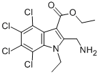 CAS#: 65048-02-4， 2-Aminomethyl-1-Ethyl-4,5,6,7-Tetrachloro -1H-Indole-3-Carboxylic Acid Ethyl Ester