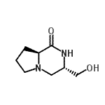 CAS#: 650577-97-2， (3S,8aS)-3-(Hydroxymethyl)hexahydropyrrolo[1,2-a]pyrazin-1(2H)-one