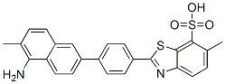 CAS#: 65072-39-1， 2-[4-(5-Amino-6-Methyl-2-Naphthyl)Phenyl]-6-Methylbenzothiazole-7-Sulphonic Acid
