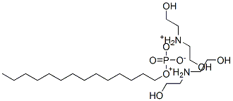 CAS#: 65104-57-6， Bis[Bis(2-Hydroxyethyl)Ammonium] Tetradecyl Phosphate