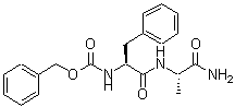 CAS#: 65118-54-9， N-[(Benzyloxy)carbonyl]-L-phenylalanyl-L-alaninamide