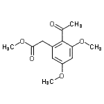 CAS#: 6512-33-0， Methyl (2-Acetyl-3,5-Dimethoxyphenyl)Acetate