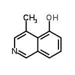 CAS#: 651310-48-4， 4-Methyl-5-isoquinolinol