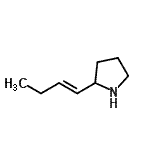 CAS#: 651321-58-3， 2-[(1E)-1-Buten-1-yl]pyrrolidine
