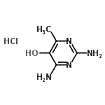 CAS#: 651359-62-5， 2,4-Diamino-6-methyl-5-pyrimidinol hydrochloride (1:1)