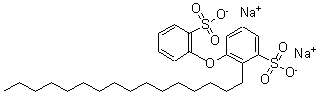 CAS#: 65143-89-7， Hexadecyl(Sulfophenoxy)-Benzenesulfonic Acid Sodium Salt (1:2)