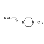 CAS#: 65157-87-1， (2E)-3-(4-Methyl-1-piperazinyl)acrylonitrile