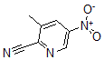 structure of CAS# 65169-63-3, 3-Methyl-5-Nitro-2-Pyridinecarbonitrile;2-Cyano-3-Methyl-5-Nitropyridine;3-Cyano-2-Methyl-5-Nitropyridine