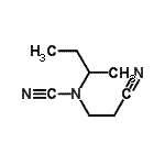 CAS#: 651718-10-4， sec-Butyl(2-cyanoethyl)cyanamide