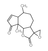 CAS#: 65179-88-6， (3R,3abeta)-4,5,6,6abeta,9A,9bbeta-Hexahydro-6alpha,9aalpha-Dimethylspiro[Azuleno[4,5-b]Furan-3(2H),2'-Oxirane]-2,9(3aH)-Dione