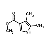 CAS#: 65185-06-0， Methyl 4,5-dimethyl-1H-pyrrole-3-carboxylate