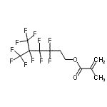 CAS#: 65195-44-0， 3,3,4,4,5,6,6,6-Octafluoro-5-(trifluoromethyl)hexyl methacrylate