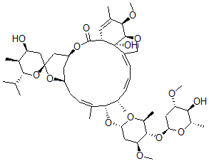CAS#: 65195-54-2， (23S)-25-De(1-Methylpropyl)-22,23-Dihydro-23-Hydroxy-25-Isopropylavermectin A1a