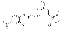 CAS#: 65208-23-3， 1-[2-[[4-[(2-Chloro-4-Nitrophenyl)Azo]-M-Tolyl]Ethylamino]Ethyl]Pyrrolidine-2,5-Dione