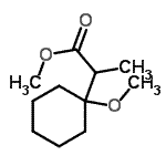 CAS#: 652146-28-6， Methyl 2-(1-methoxycyclohexyl)propanoate