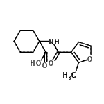 CAS#: 652171-86-3， 1-[(2-Methyl-3-furoyl)amino]cyclohexanecarboxylic acid