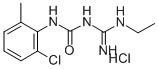CAS#: 65229-64-3， 1-(2-Chloro-6-Methylphenyl)-3-Ethylamidino-Urea Hydrochloride