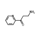 CAS#: 652972-07-1， 3-Amino-1-(2-pyridinyl)-1-propanone
