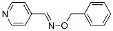 structure of CAS# 6530-36-5, Isonicotinaldehyde O-Benzyloxime;N-(Phenylmethoxy)-1-(4-Pyridyl)Methanimine;(E)-Benzyloxy-(4-Pyridylmethylene)Amine;Benzyloxy-(4-Pyridylmethylene)Amine