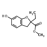 CAS#: 653578-60-0， Methyl 2-ethyl-6-hydroxy-2,3-dihydro-1-benzofuran-2-carboxylate