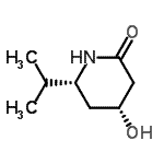 CAS#: 653589-30-1， (4R,6R)-4-Hydroxy-6-isopropyl-2-piperidinone