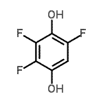 CAS#: 654-37-5， 2,3,5-Trifluoro-1,4-Benzenediol