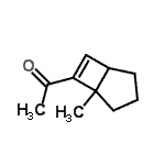 CAS#: 65499-93-6， 1-(5-Methylbicyclo[3.2.0]hept-6-en-6-yl)ethanone