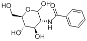 structure of CAS# 655-42-5, N-Benzoyl-D-Glucosamine;N-(1-Formyl-2,3,4,5-Tetrahydroxy-Pentyl)Benzamide;N-(1-Formyl-2,3,4,5-Tetrahydroxypentyl)Benzamide;N-(3,4,5,6-Tetrahydroxy-1-Oxo-Hexan-2-Yl)Benzamide