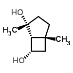 CAS#: 655232-44-3， (1R,5R,7S)-2,5-Dimethylbicyclo[3.2.0]heptane-2,7-diol