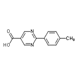 CAS#: 65586-74-5， 2-(4-Methylphenyl)-5-pyrimidinecarboxylic acid