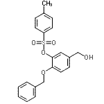 CAS#: 65615-21-6， 2-(Benzyloxy)-5-(hydroxymethyl)phenyl 4-methylbenzenesulfonate