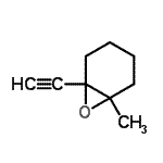 CAS#: 65691-68-1， 1-Ethynyl-6-methyl-7-oxabicyclo[4.1.0]heptane