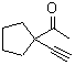 CAS#: 65691-71-6， 1-(1-Ethynylcyclopentyl)ethanone