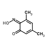 CAS#: 65695-48-9， (6Z)-6-(Hydroxyimino)-3,5-dimethyl-2,4-cyclohexadien-1-one