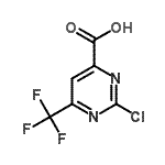 CAS#: 657-53-4， 2-Chloro-6-(Trifluoromethyl)-4-Pyrimidinecarboxylic Acid