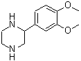 CAS#: 65709-39-9， 2-(3,4-Dimethoxyphenyl)piperazine