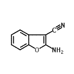 CAS#: 65715-23-3， 2-Amino-1-benzofuran-3-carbonitrile