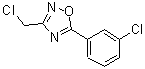 CAS#: 657423-57-9， 3-(Chloromethyl)-5-(3-chlorophenyl)-1,2,4-oxadiazole