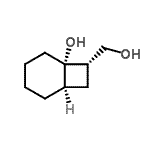 CAS#: 657428-66-5， (1S,6R,8S)-8-(Hydroxymethyl)bicyclo[4.2.0]octan-1-ol