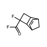CAS#: 658074-23-8， 3-Fluorotricyclo[4.2.1.0<sup>2,5</sup>]non-7-ene-3-carbonyl fluoride